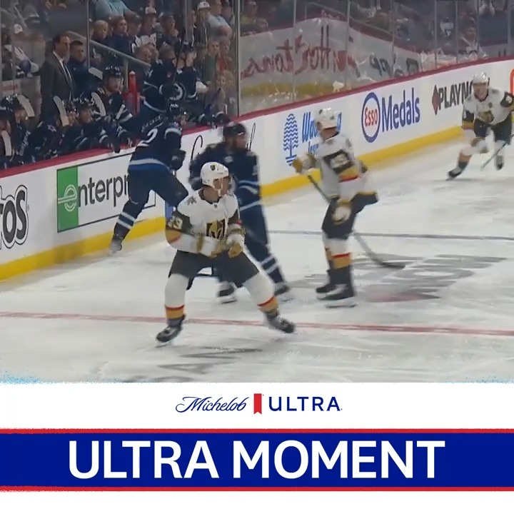 Last home game AI struck first, who's it going to be this time? Reply with your prediction for the Jets' first goal scorer tonight, and you could win a pair of tickets thanks to Michelob ULTRA Canada! Rules & Regulations ▶️ 18+ | #GoJetsGo | #ad
