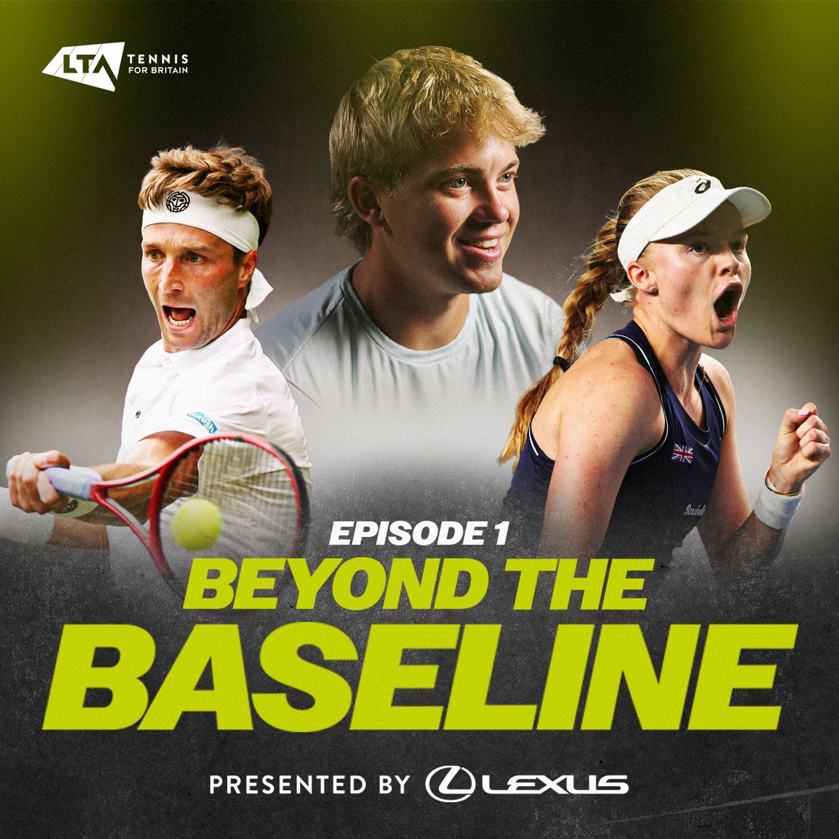 "They don't see the tough times." Follow some of Britain's most promising stars in Beyond the Baseline, Presented by Lexus UK Episode 1 featuring Felix Gill is available NOW 👇