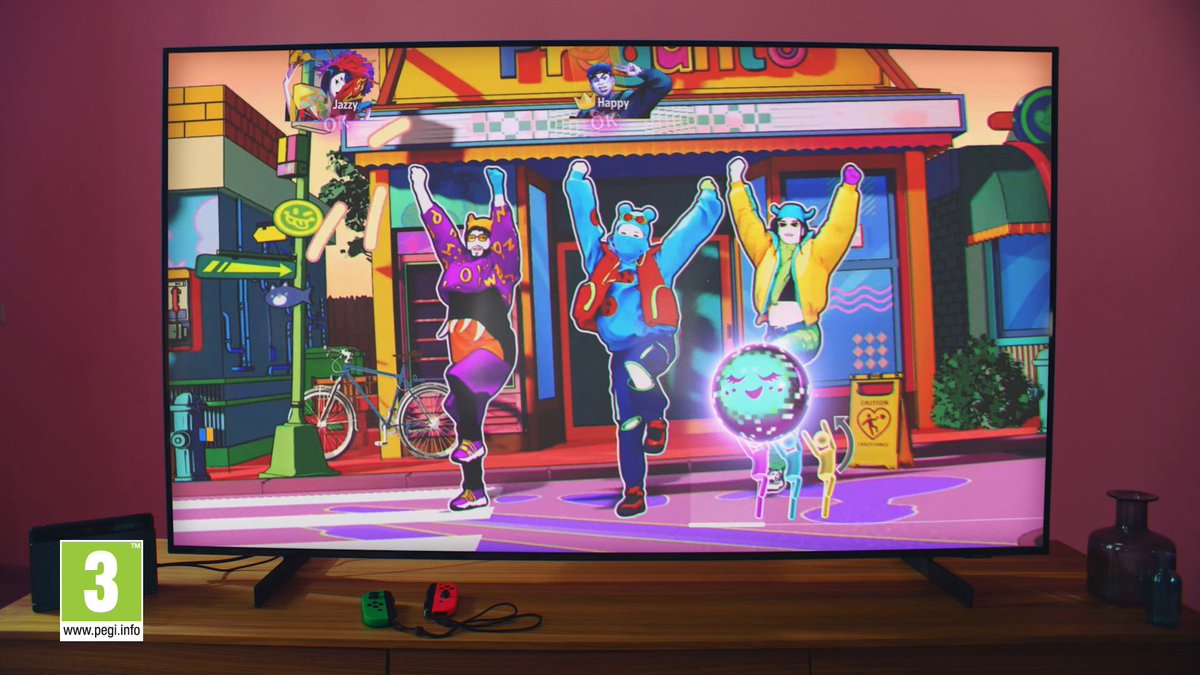 You Can't Stop The Dance with #JustDance2024 Edition, available now! Dance with friends and family all year long to the ultimate Just Dance experience, now featuring the new Workout and Challenge modes, with ongoing content updates!