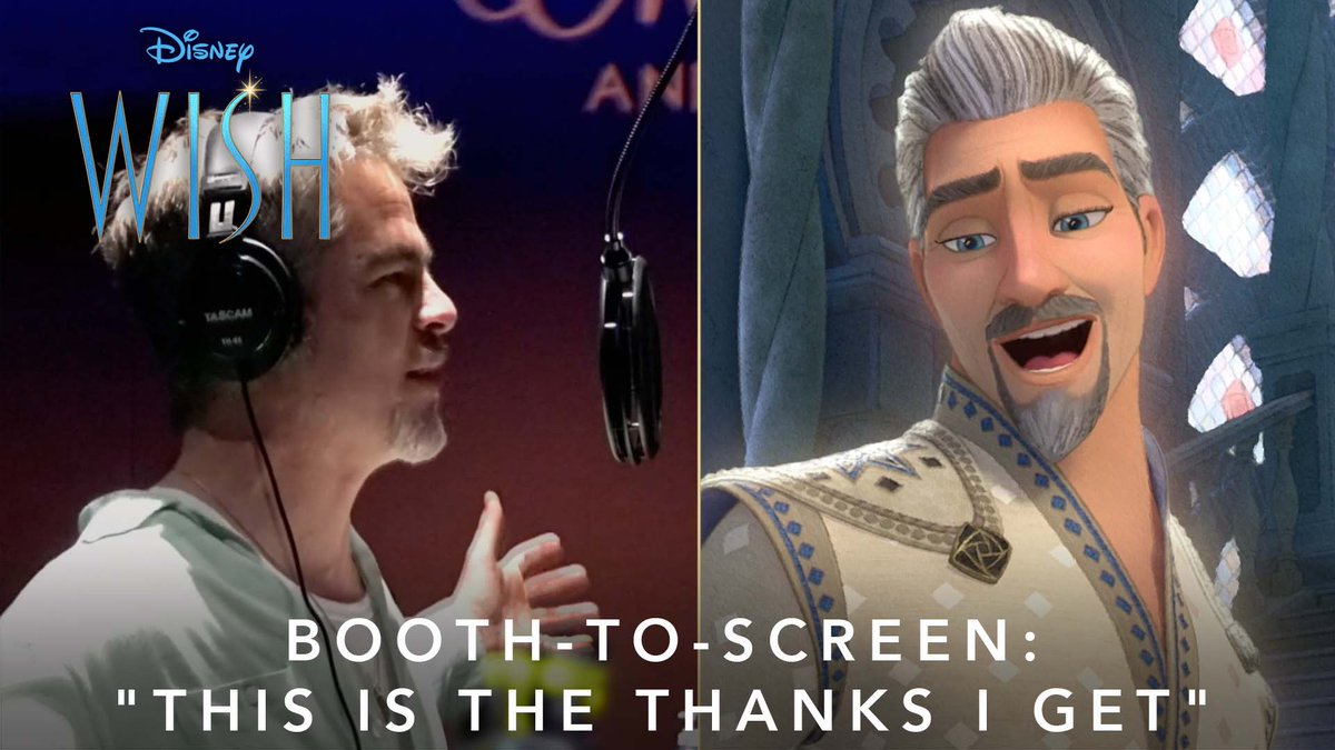First listen to Chris Pine’s villain song “This Is The Thanks I Get?!” from Disney’s ‘WISH’.