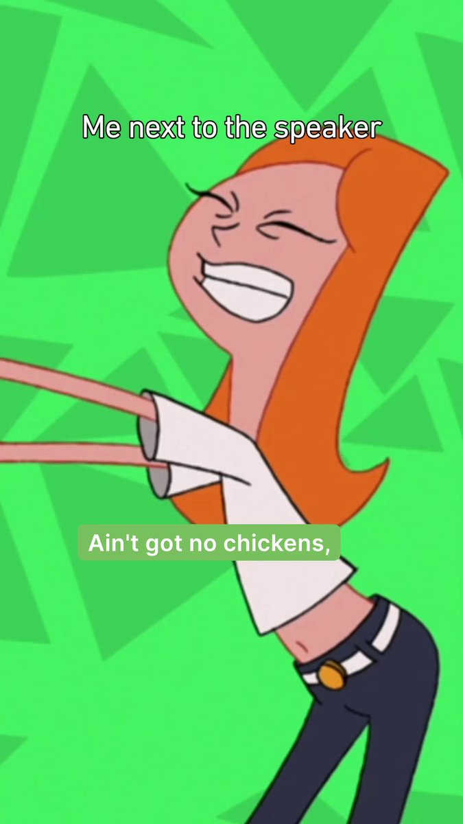 Name a better song about having squirrels in your pants — we’ll wait. . . . 🎥: Phineas and Ferb