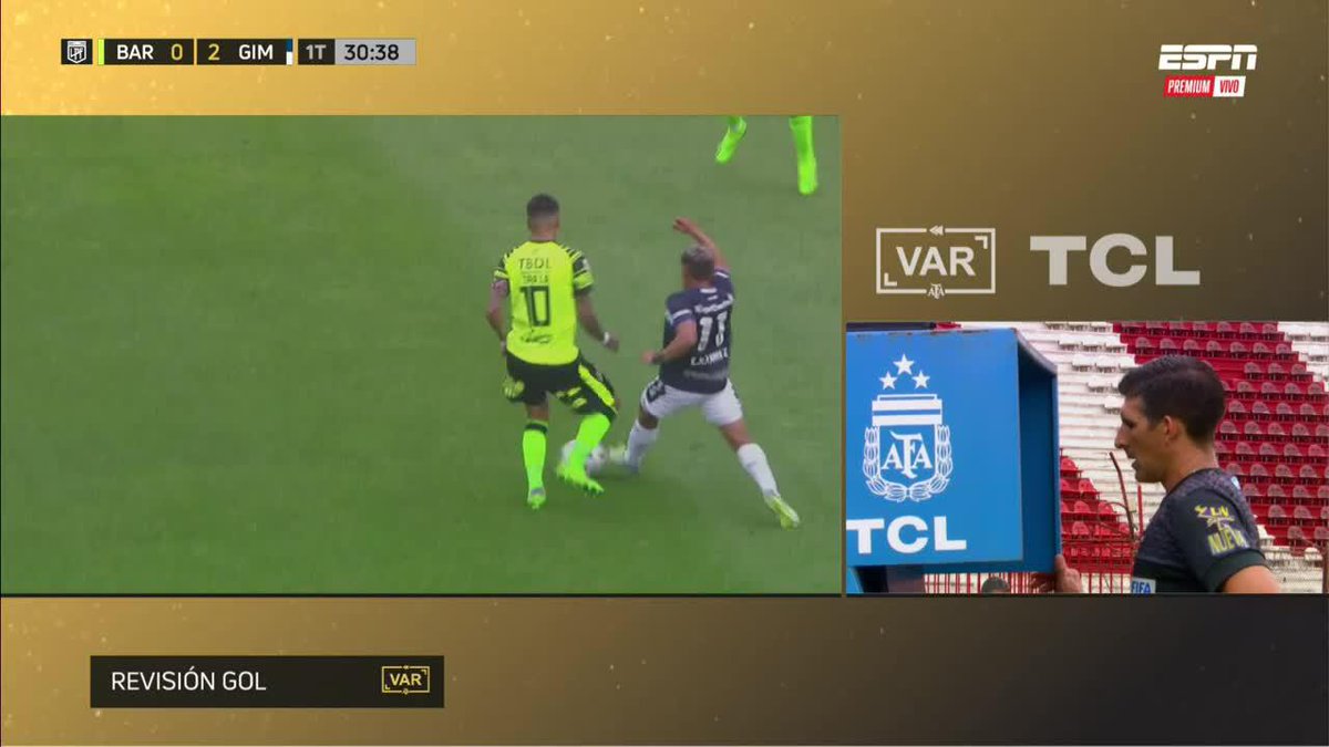 ❌🇦🇷 El gol anulado a Gimnasia vs Barracas.