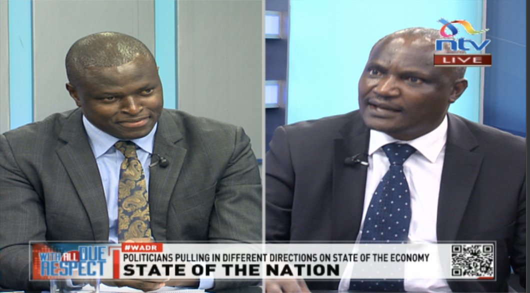 MP Ndindi Nyoro vs John Mbadi Mbadi: You have been borrowing too much... Ndindi: You are sceptical with the truth... #WADR with James Smart
