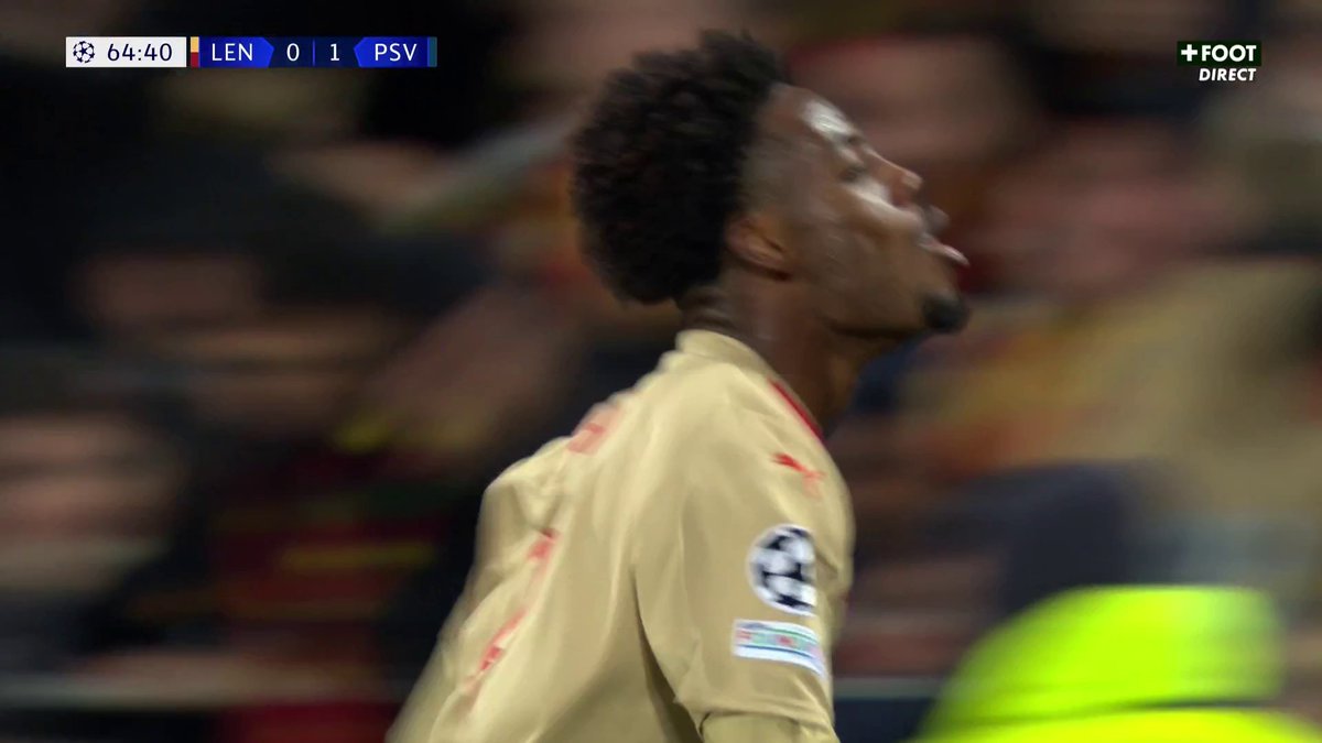 ELYE WAHI ÉGALISE POUR LE RC LENS ! ET QUEL BUT ! 🤩❤️💛 Elle est loin d’être facile à reprendre cette balle… 🎥 CANAL+ Foot