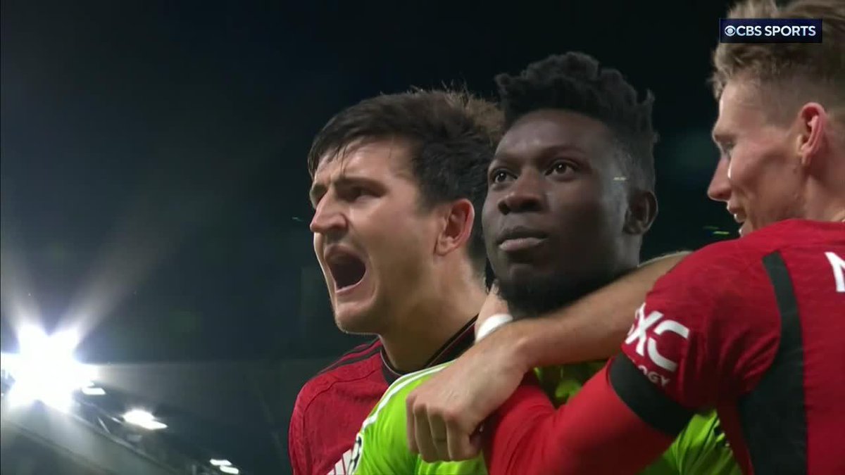 ONANA, WHAT'S HIS NAME?! A HUGE PENALTY SAVE TO SECURE ALL THREE POINTS FOR MAN UTD! 🧱