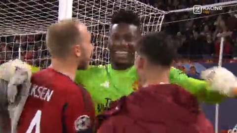 ONANA PAKT DE 𝐏𝐄𝐍𝐀𝐋𝐓𝐘! 🦸♂️ Kopenhagen krijgt nog in de allerlaatste secondes een strafschop, maar André Onana is de grote held en redt Manchester United! 🌟 #ZiggoSport #UCL #MUNCPH