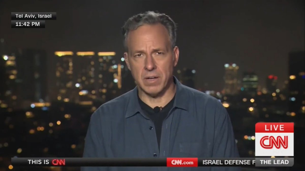 CNN’s Jake Tapper 🦅: “I'm covering life and death issues, serious tragedies, serious momentous occurrences here in Israel and of course in Gaza ... We have to interrupt this for one moment to cover the complete and utter clown car that is the House Republicans' Speaker's race.”