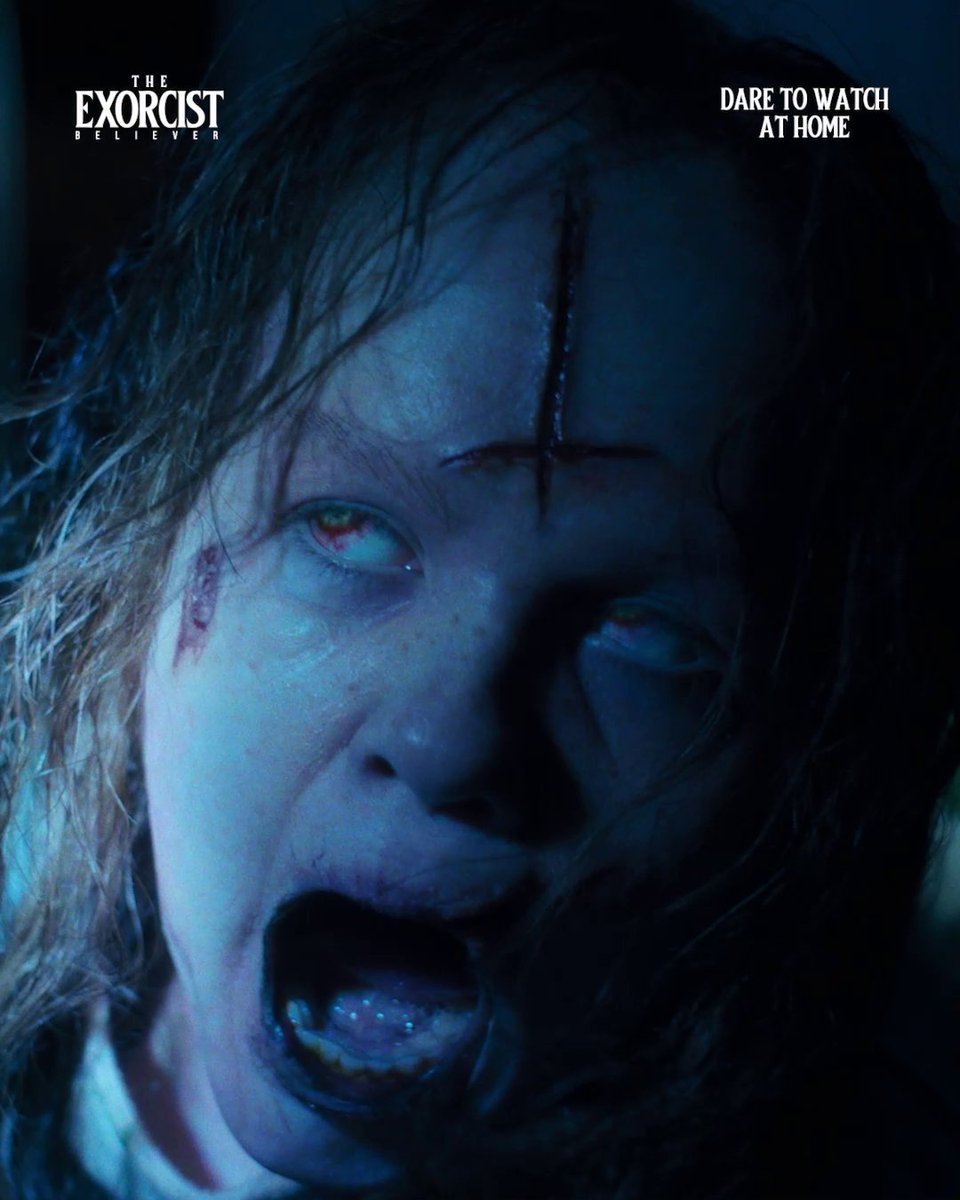 Invite an evil 50 years in the making into your home tonight. Dare to Watch at Home #TheExorcistBeliever - Own or Rent