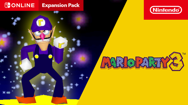 Party all night long in Mario Party 3! Punch, pound, and stampede right over your opponents in a multiplayer melee or go head-to-head in two-player duel mode! Mario Party 3 is coming to #NintendoSwitch for #NintendoSwitchOnline + Expansion Pack members on 10/27! #N64