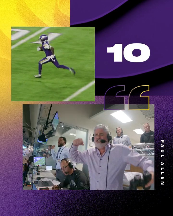 .@Espn_Jordan stole it away for six. 🎙: Paul Allen | KFAN1003