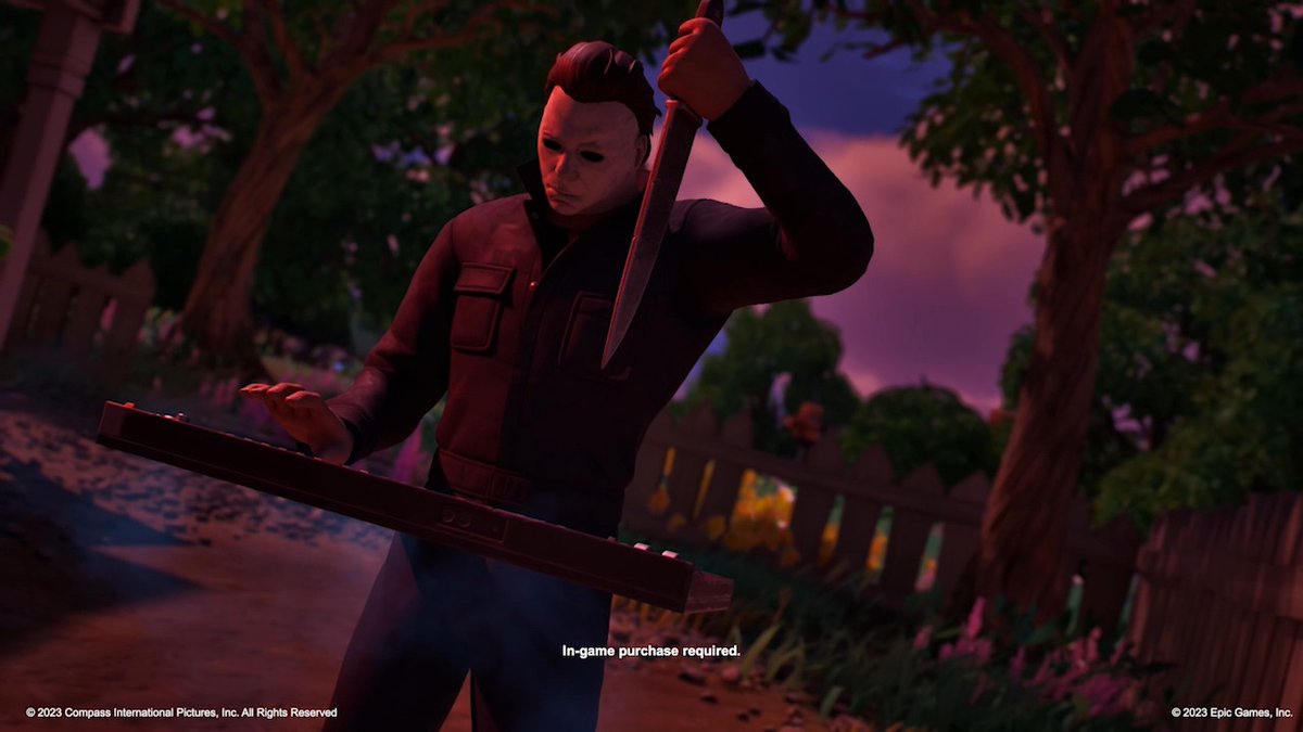 The night HE came to the Island 🔪 The Michael Myers Outfit is available for purchase now!