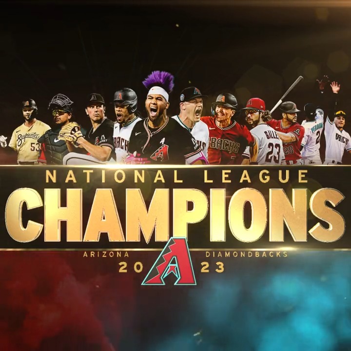 For the first time since 2001, the National League pennant belongs to Arizona.