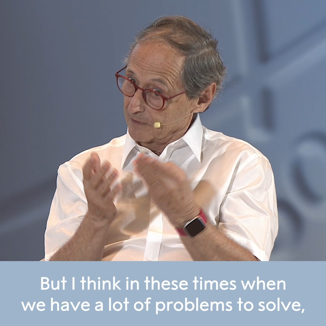 "In these times when we have a lot of problems to solve, we can't afford to waste talent." Hear chemistry laureate Michael Levitt speak about the importance of diversity. #NobelPrize