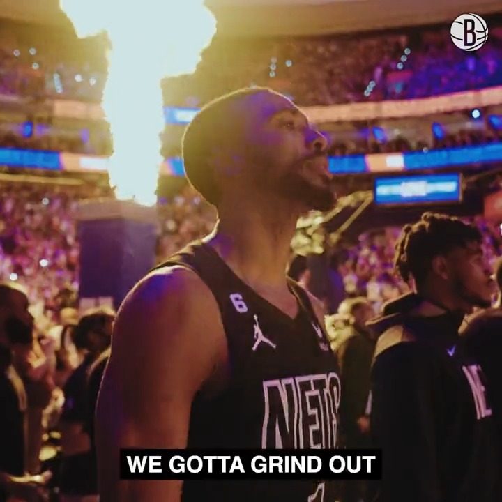 Check ball. We're back, #NetsWorld