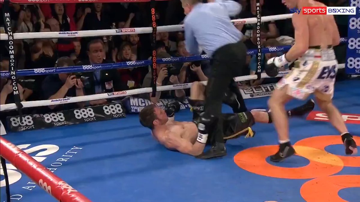 🗓 ON THIS DAY in 2014... Tommy Coyle knocked out former world champion Michael Katsidis in devastating fashion in Hull 👏🏼 Some knockout 😍 🎬 Sky Sports Boxing #BoxingFans | #Knockout