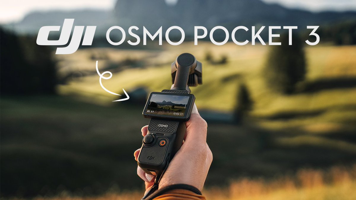 Meet DJI Osmo Pocket 3 With a 1-inch CMOS sensor capable of up to 4K/120 fps video and D-Log M recording, as well as a new 2-inch rotatable touchscreen - this is a pocket-full of potential. Discover more: