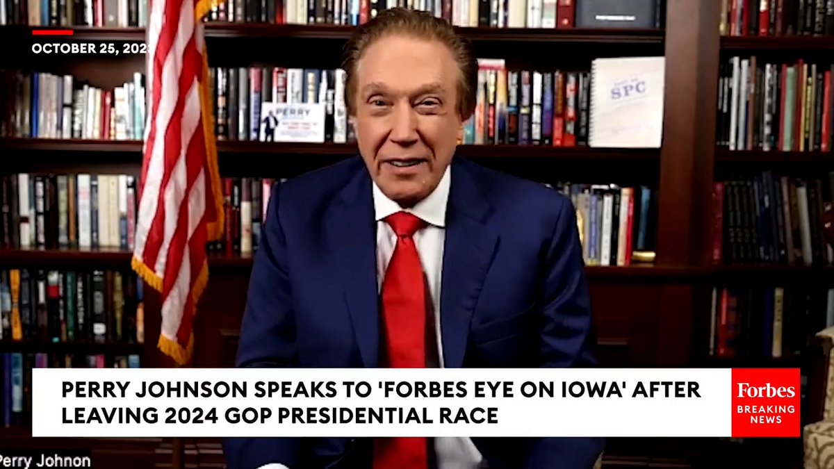 "We never had a better economy than we did under Trump." Perry Johnson joins @SarahAMuller1 on "Eye on Iowa" to discuss suspending his campaign, and his endorsement of #DonaldTrump.