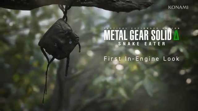 『METAL GEAR SOLID Δ: SNAKE EATER』 First In-Engine Look 公開！ 本映像は、「Unreal Engine 5」を使用した開発中のゲームステージをリアルタイムで撮影したものです。ぜひご覧ください。 公式サイト #MetalGearSolid #メタルギアソリッド #MGSDelta