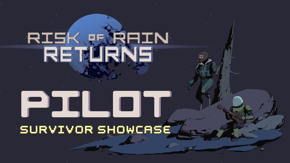From the cockpit of UES Contact Light straight to the battlefield, say hello to Pilot! You may be asking: when will I get to play as this airborne Survivor? Risk of Rain Returns drops onto Steam and Nintendo Switch on November 8th, 2023! Full info: