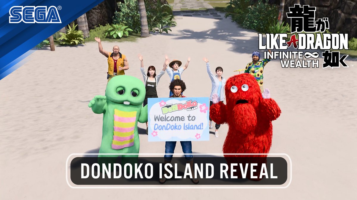 Too many street punks getting you down? Time for the getaway you deserve? Dondoko Island is the destination for you! Create and manage the resort of your dreams in Like a Dragon: Infinite Wealth on January, 26th 2024. Pre-order to get the Hero's Booster Pack &amp; Special Job Set.