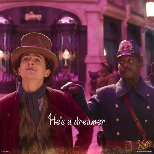 "Mon nom est Willy Wonka !" 🍫 Le film Wonka avec Timothée Chalamet, le 13 décembre au cinéma.
