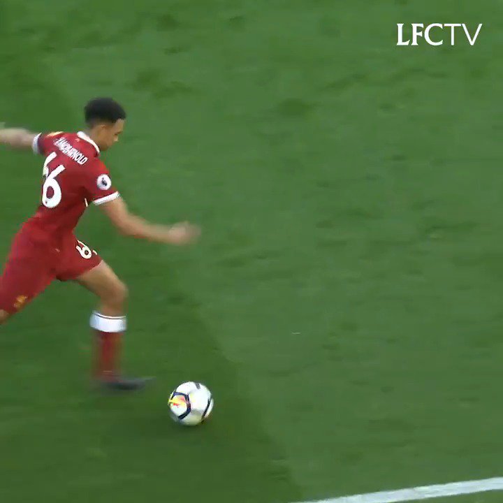 Still find it a bit mad that this was Trent's first Premier League assist.