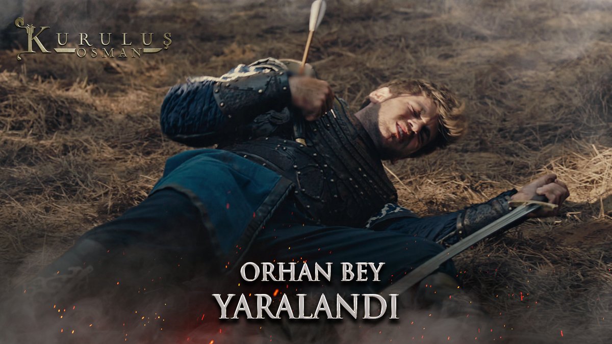 Orhan Bey yaralandı. "Orhan gitmemiz lazım!" #KuruluşOsman atv