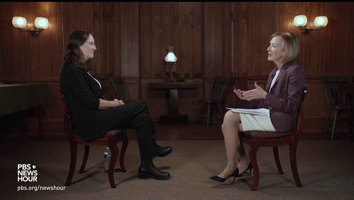 Many Americans feel we are living through an extraordinarily divided time. Heather Cox Richardson (TDPR) says there is precedent for our conflicts today and for the hope that we can overcome them. Watch part of Judy Woodruff's interview with Richardson.