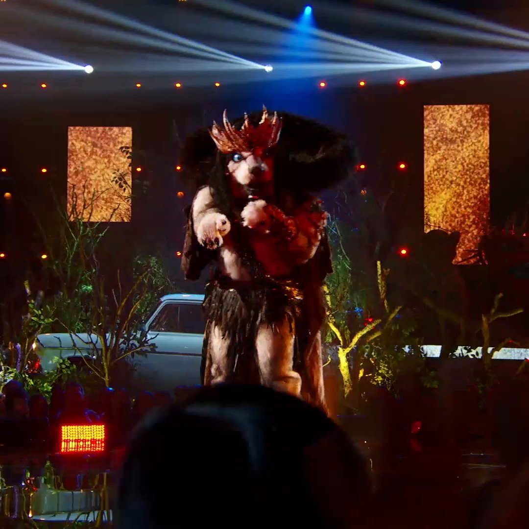 #HuskyMask is alright with me! What a great performance. 👏 #TheMaskedSinger