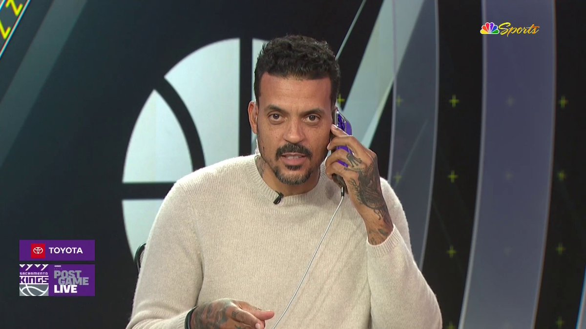 .Matt Barnes got the call 🟣🔦
