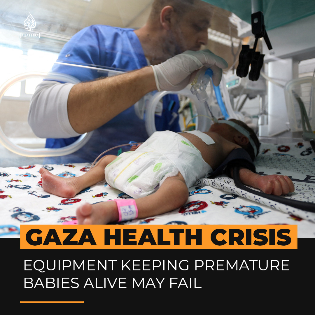 Gaza’s Health Ministry says the health system is in a state of collapse. It’s being further impacted by Israel’s blockade of fuel, food, and other supplies ⤵️