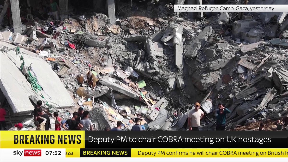 "Gaza smells of gunpowder and blood." Alison Griffin, Save the Children's Head of Conflict and Humanitarian Campaign, describes the current situation in Gaza. She calls for an immediate ceasefire and to permit aid trucks into the zone. 📺 Sky 501