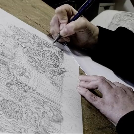 'As a kid, I spent half of my time in fairy tale books. I was enthralled by their murky, fickle world...' We sat down with our Fantasy exhibition artist Sveta Dorosheva to delve into the universe she illustrated and the folk tales that inspire her: ✍