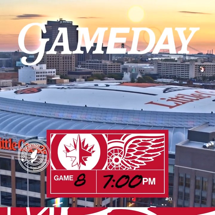 Game Day + Star Wars Night! 🙌 🏒 7:00 P.M. 📺 @BallySportsDET 📻 97.1 The Ticket: 🎟️