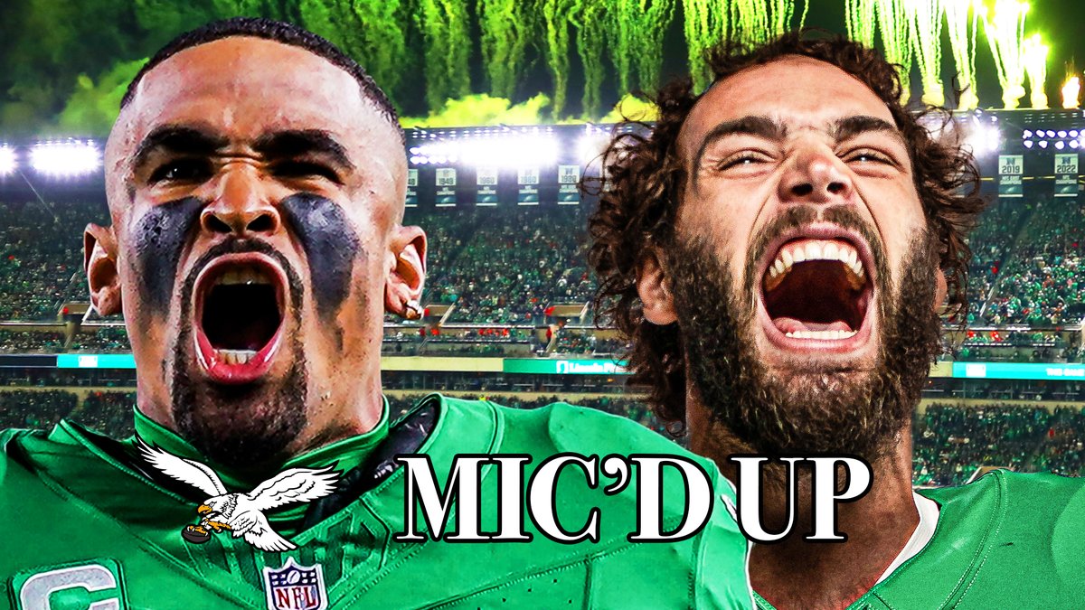 The mic'd up you've been waiting for! DraftKings | #FlyEaglesFly