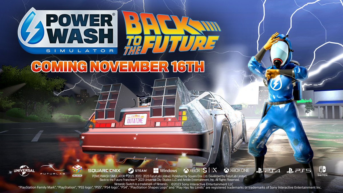 The Back to the Future Special Pack launches November 16th! And it's HEAVY. 💦