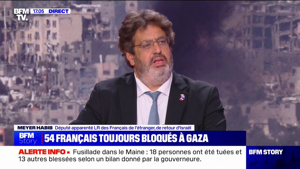 Meyer Habib (député apparenté LR des Français de l’étranger): "Israël perdra hélas la bataille de l'opinion publique quoi qu'il arrive"