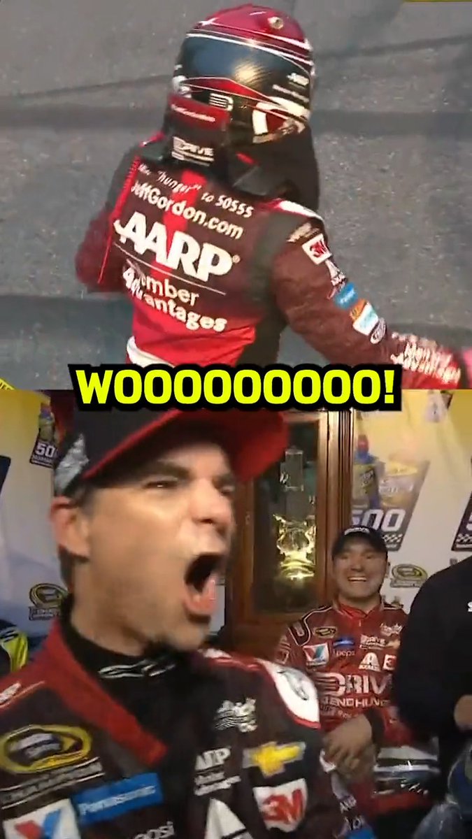 'Jeff Gordon's last win... Nothing short of incredible. #NASCARPlayoffs