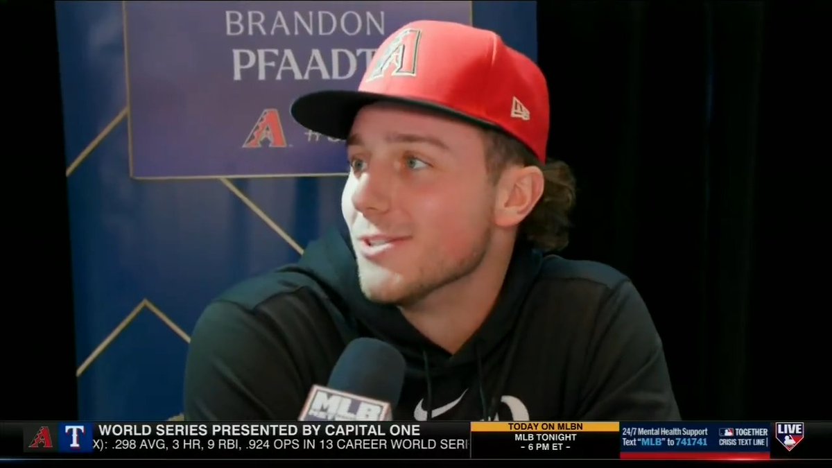 "There was always that hope...this whole team had hope." After playing a crucial role in the Arizona Diamondbacks NLCS clinch, Brandon Pfaadt joined Lauren Gardner to discuss heading to the #WorldSeries in his rookie season!