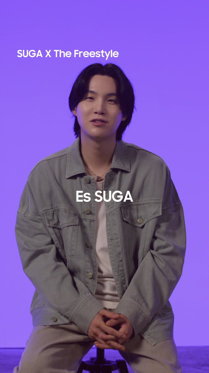 Vive The Freestyle junto a SUGA y sorpréndete con un saludo para sus fans. ❤️ #SUGA #TheFreestyle #LifestyleTV #LifestyleScreen #Samsung