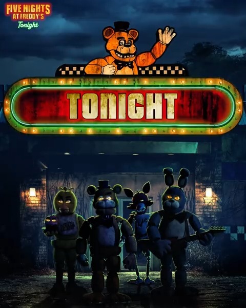 Your night shift begins tonight. Can you survive? #FiveNightsAtFreddys - In Theaters &amp; Streaming on Peacock TONIGHT. #FNAFmovie