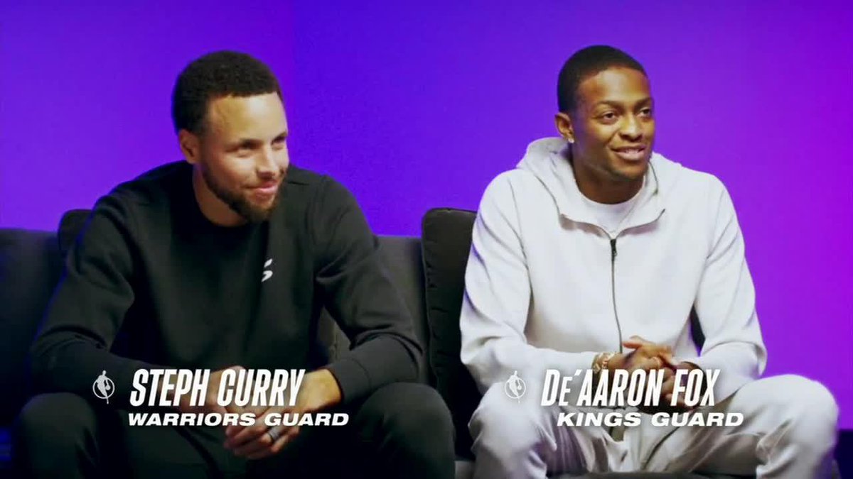 "Throughout the Playoffs this happened a lot. [Kings] would show the shoes and they're like 'oh he's wearing Stephs'... I'm like 'well, Imma bust his a*s in his shoes.'" De'Aaron Fox becomes the first Curry Brand signature athlete. (via NBA on ESPN)