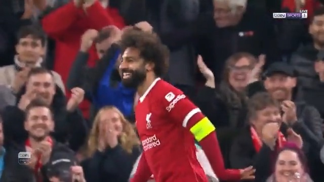 محمد صلاح يتلاعب بمدافع الخصم ويزيد غلة ليفربول بهدف خامس 🤩⚽️ #الدوري_الأوروبي | #ليفربول | #محمد_صلاح