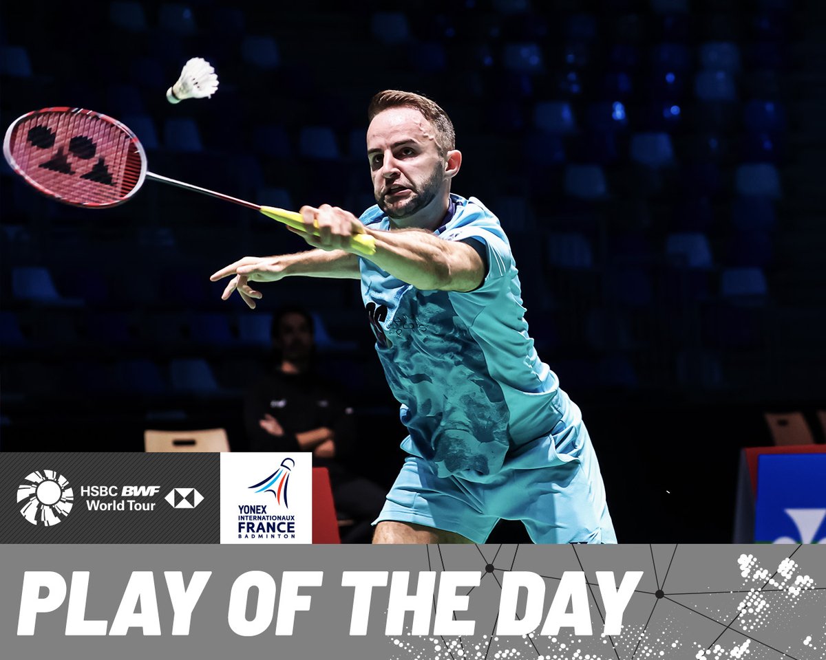 Series of saves ✅ The finish ✅ HSBC Sport #HSBCbadminton #BWFWorldTour #FrenchOpen2023