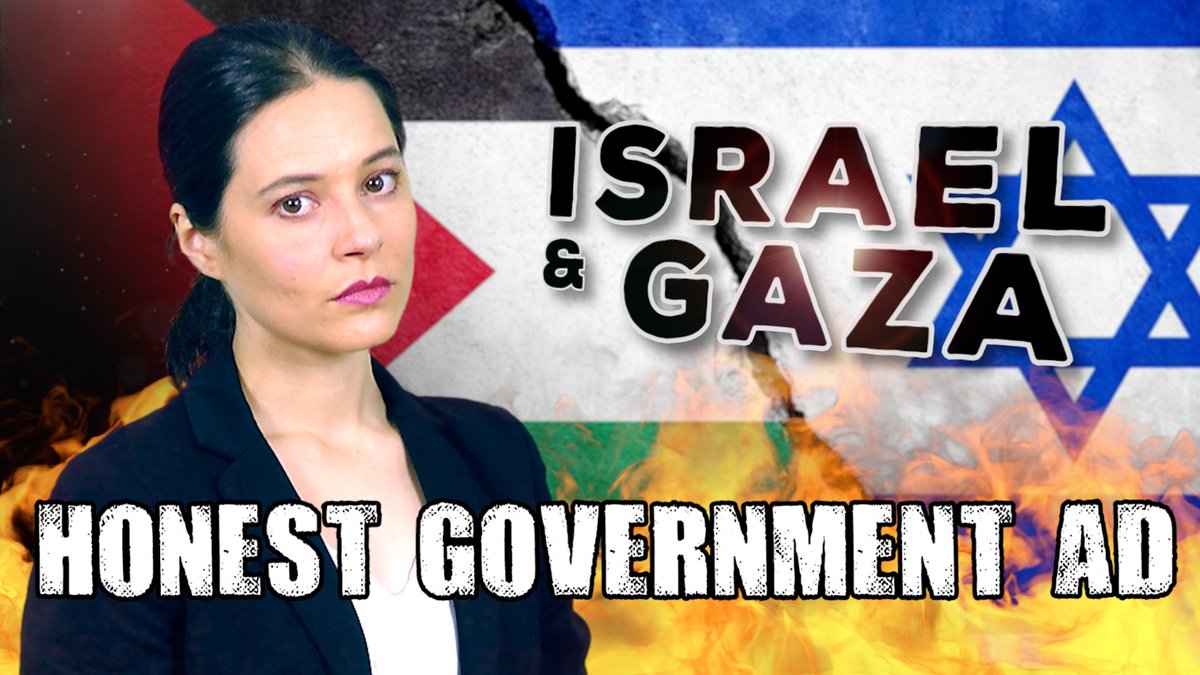 The Government™ has made an ad about what's happening in Israel & Gaza and it's surprisingly honest and informative 🇮🇱 🇵🇸