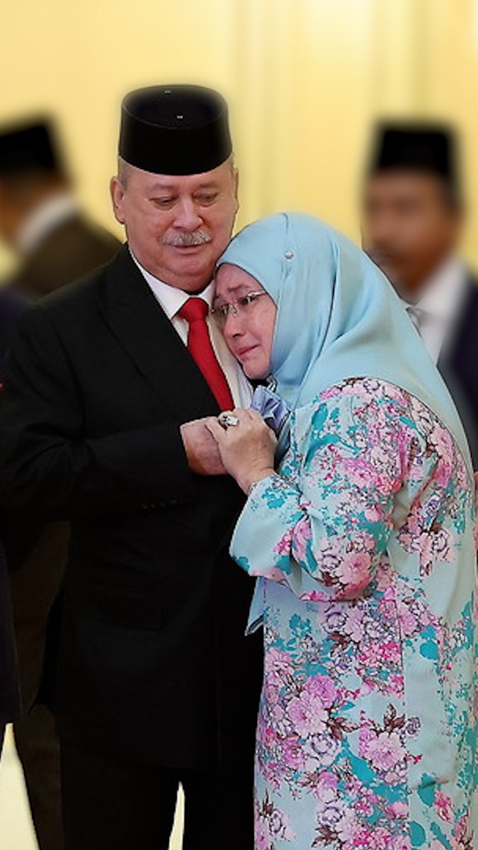 Setulus kasih Tunku Azizah kepada Paduka Kakandanya #videobernama #bernamanews #agong #permaisuri