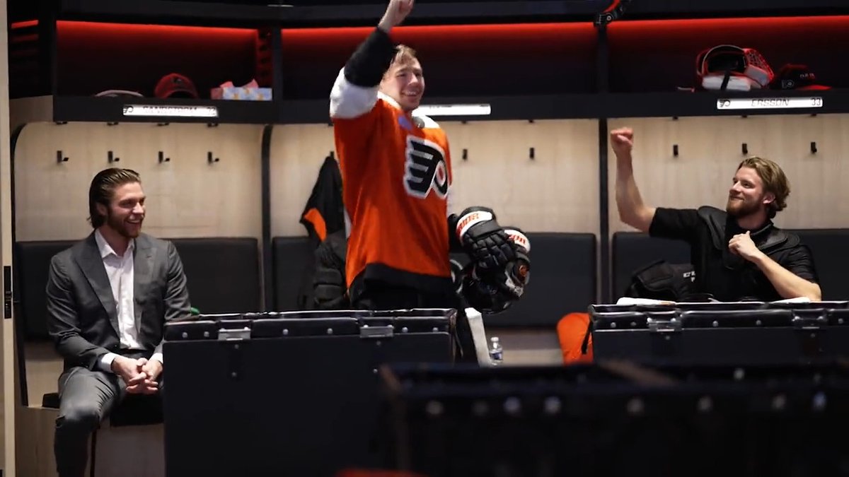BOB-BY! 👏 BOB-BY! 👏 BOB-BY! 👏 #MINvsPHI | Bobby Brink | #LetsGoFlyers