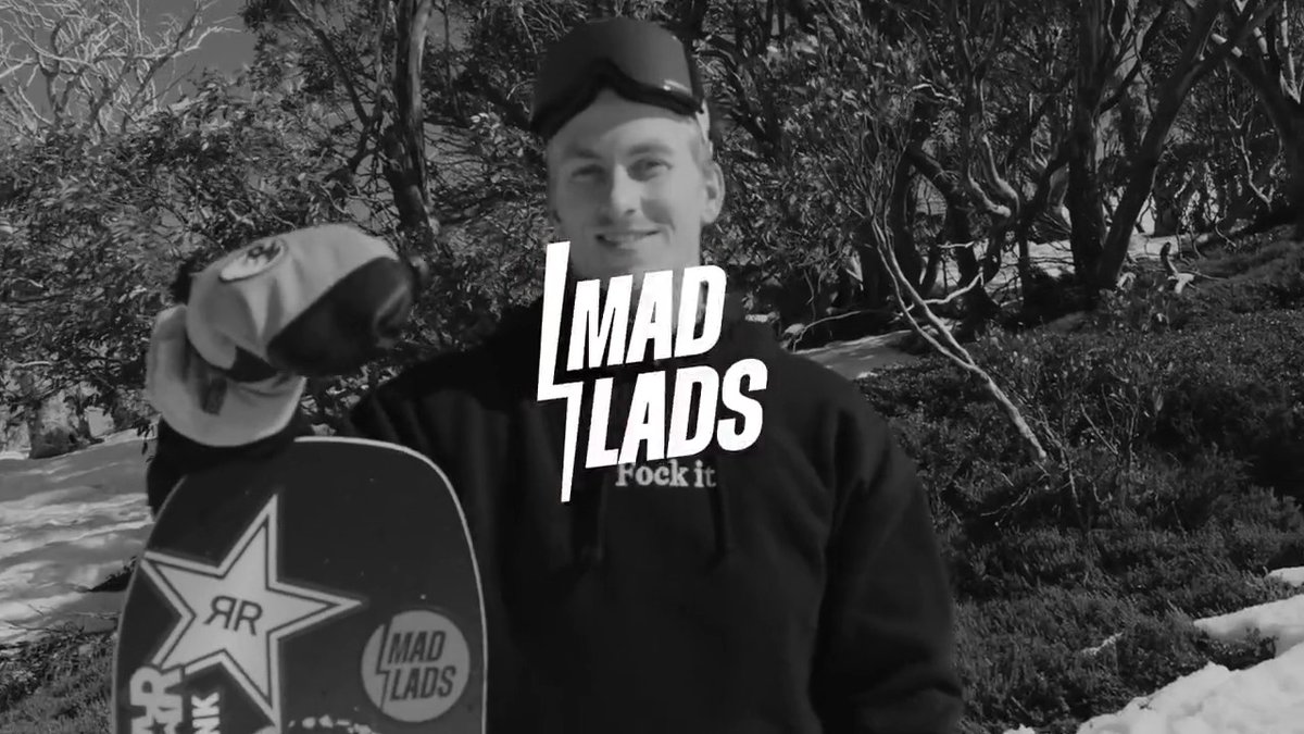 We're stoked to welcome Lyon Farrell to the Mad Lads Roster! Lyon is a professional snowboarder, all-around killer board athlete, and Mad Lad. He's currently working to qualify for the Winter Olympics on Team New Zealand and we couldn't be more excited to have him on the team.