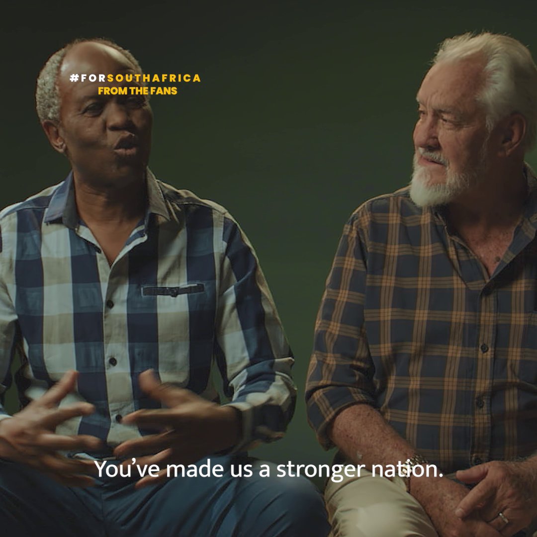 🇿🇦 'One more time. For South Africa.' Another cracking ad from SuperSport Rugby for the Springboks. #RWC2023 #RWCFinal #NZLvRSA
