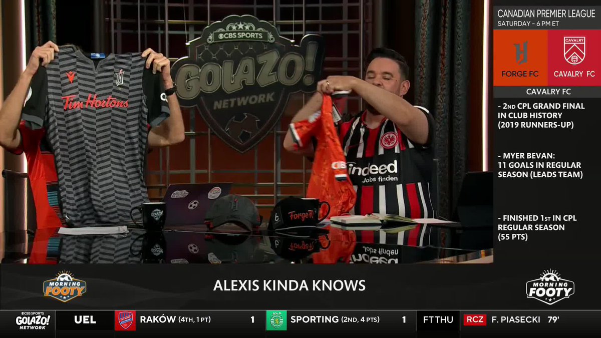 The 3x champions Forge FC take on Cavalry FC in the Canadian Premier League Final and theres no dobut who Susannah (Collins) Fuller, Nico Cantor, Jimmy Conrad, and Alexis Guerreros are rooting for. 😂